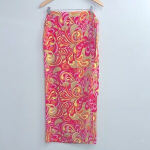 Blackbough Vibrant Swirl Maxi Sharon Skirt